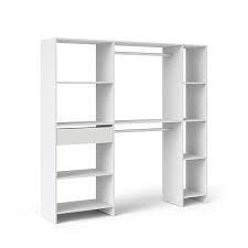 Form Pole Satelit Matt Wardrobe Dressing Kit H 1804mm W 1500mm Diy At B Q Wardrobe Closet Storage Diy Built In Wardrobes Sliding Wardrobe Doors