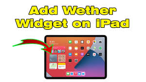 Ipados 14 Weather Widget Missing How To Add Weather To Home Screen On Ipad Youtube