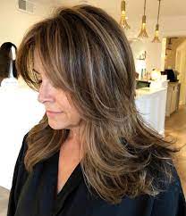 Finding ideal hairstyles for women over 60 can be quite inspiring to many who are advancing in age. Long Feathered Hairstyle For Women Over 40 Youthful Hair Over 40 Hairstyles Medium Hair Styles