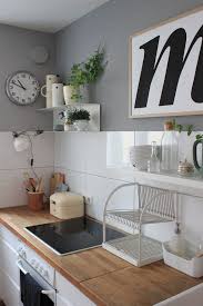 Kucheneinblick Home Wohnung Kuche Kuchen Streichen Und Fliesenspiegel Kuche