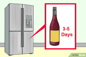 When should you put wine in your refrigerator? 3 Ways To Store An Open Bottle Of Red Wine Wikihow