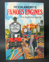 Thomas the train s christmas day15f5. Rev W Awdry S Famous Engines Colouring Book Used Books