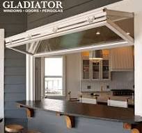 36″ x 36" Wide Folding Up Pass Through Window - 36 In l 3' H / Galaxy