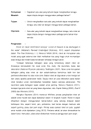 Learn vocabulary, terms and more with flashcards, games and other study tools. Pdf Laporan Amali 37 Model Roket Air Perubahan Tenaga Chang Tun Kuet Academia Edu