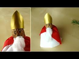 Denn bald ist er wieder da, der heiß begehrte tag in der adventszeit. Nikolaus Basteln Weihnachtsmann Basteln Basteln Advent Weihnachten Youtube