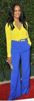 Azul Rey Y Amarillo Buena Combinacion Ropa Azul Rey Ideas De Vestir
