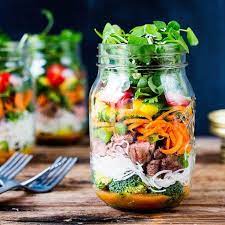 14 Power Meals For Pregnant Women Meals In A Jar Mason Jar Salad Mason Jar Lunch