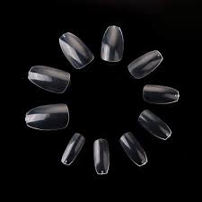 Come find me on instagram. 500pcs Short Coffin Nails Ballerina Nail Tips Full Cover Gel False Nails 10 Sizes Clear Buy Online In Costa Rica At Desertcart Productid 201108860