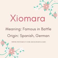 Xiomara Baby Girl Names Girl Names Character Names