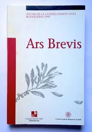 Ramon llull university is named after ramon llull, a famous writer and philosopher born in the 13th century. Anuari Ars Brevis N 1 Catedra Ramon Llull Blanquerna 1995 Design University Blanquerna Catedra