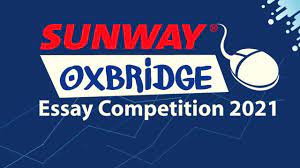 The following essay competitions are grouped by broad subject areas and are, for the most part, annual. 8th Sunway Oxbridge Essay Competition 2021 L 24 February 23 March 2021 Youtube