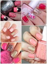 El esmalte de uñas y los diseños con el esmalte de uñas se aplican si se desea. Decoracion De Unas En Rosa 40 Ideas Para Tener Unas Con Estilo