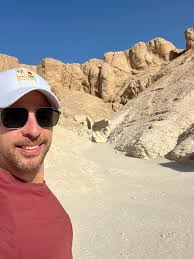 I went into King Tut's tomb! We went to Valley of the Kings in Luxor where  62 hidden tombs have been discovered and some are incredibly preserved,  hundreds of feet into the