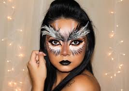 Owl Makeup For Sephoraween Fairies And Woodland Animal Day Owl Makeup Animal Makeup Crazy Makeup