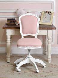 pink linen office chair meubels meubels opknappen stoffering