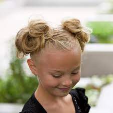 Jehat Hair I Absolutely Love Pigtail Buns On My Girls I Did Sports Hairstyles Kids Hairstyles Quick Braids