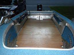 I Am Replacing The Floor In My 16 1987 Sylvan Pro Fisherman Boat It Was Left Out A Few Winters And Rains Itseems To Me That Boat Boat Plans Boat Building
