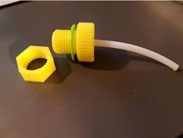 This Is My First Upload And Also My First 3d Modeling Attempt It Is Basically A Bolt And Nut Couple With A Small Gasket The 3d Printer Ikea Samla 3d Printing