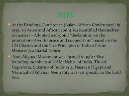 In 2018, the movement had 125 members and 25 observer countries. Non Alignment Movement Prezentaciya Onlajn