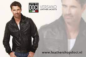 Heren Leren Jas Van Versano Heren Leren Jas Leren Jas Jas