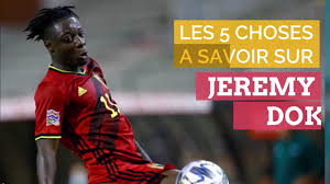 Doku began playing football at a young age in antwerp for kvc olympic deurne and. Diables Rouges Les 5 Choses A Savoir Sur Jeremy Doku Video Le Soir