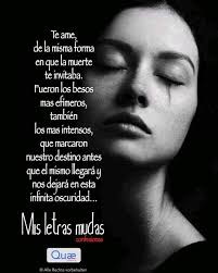 Las cosas bellas se comparten... Y si de pronto por azahares del destino yo  te pierdo, te aseguro que más allá de las sombras yo te iré a buscar...