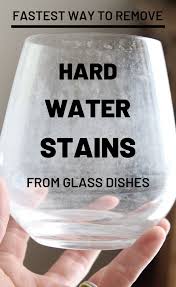 Wipe the glass down with plain water or water and vinegar after using lemon juice to remove the lemon residue. How To Remove Hard Water Spots From Glass