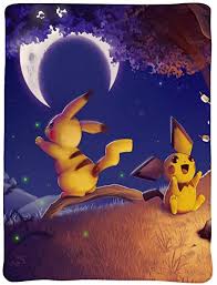 It evolves into pikachu when leveled up with high friendship, which evolves into raichu when exposed to a thunder stone. Amazon Com Mew Anime Lightweight Blankets Pichu Pikachu Raichu 2 Soft Cozy Warm Cute Flannel Fleece Throw Blanket For Adult And Kids Living Room Bedroom Study Couch Bed And Beach Travel 40x30 Inches Home