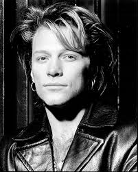 Jon Bon Jovi B & W 8 x 10 PHOTO #2