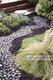 Hilltop Retreat Lenkin Design River Rock Landscaping Rock Garden Design River Rock Garden