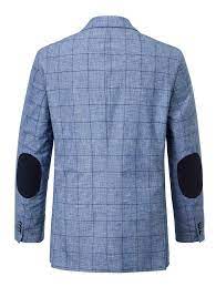 Herren jackett sakko mit patches italy filz grau m. Babista Sakko Mit Ellenbogenpatches Aus Velours Klingel