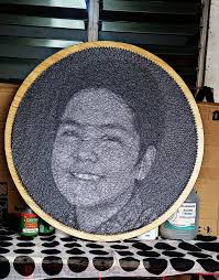 AVAILABLE‼️‼️‼️ " THE SILENCE YOU LEFT BEHIND " 25" x 25" inches Oil