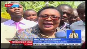 Former finance minister simeon nyachae is dead. Simeon Nyachae Backs Jubilee Party Youtube