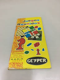 Juegos de patio con instrucciones y materiales. Catalogo Instrucciones Juegos Reunidos Geypar Buy Old Advertising Catalogs At Todocoleccion 159208390