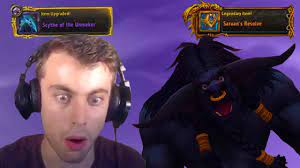Asmongold finally gets one of the rarest loot items in world of warcraft the scythe of the unmaker and proceeds to make one of. Legendary And Scythe Of The Unmaker In One Stream Reaction And Chat Youtube