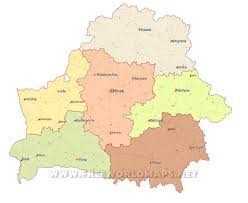 Belarus from mapcarta, the open map. Belarus Political Map