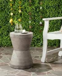 Safavieh Upten Outdoor Accent Table Reviews Furniture Macy S Outdoor Accent Table Outdoor End Tables Outdoor Side Table