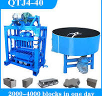 QTJ4-40 Small Manual Hollow Block Making Machine For Sale ...