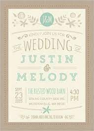 Rustic Mint And Kraft Wedding Invitation Template Wedding Invitation Wording Casual Casual Wedding Invitations Wedding Invitation Wording Examples