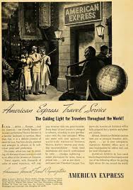 American Express 1937 Service Trip Travel Ads American Express