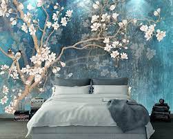 Papier peint chambre a coucher adulte des id es fantastiques en plusieurs images. Papier Peint 3d Bleu Piece Et Chambre Dec 2072 Acheter En Magasin Uwalls