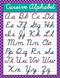Learn how to use a battery equivalent chart. Cursive Alphabet Chart The Teacher S Trunk