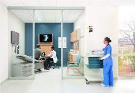 Outpatient Exam Room Hospital Interior Design Hospital Interior Hospital Design