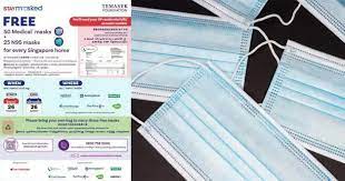 Residents are reminded to bring their own bags to carry the free masks as no bags will be provided at collection points. Temasek Foundation To Give Away 50 Medical 25 N95 Masks Free From Aug 26 Here S Where To Collect Them Great Deals Singapore