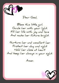 The Homesmith Prayer For Baby Baby Shower Cards Baby Girl Diy