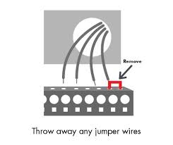 If there are wires in terminals that are not rth6360 series. Thermostat Jumper Wire Sensi Us