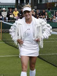 36, born 23 march 1985. Wimbledon 2011 Bethanie Mattek Sands Plays In Lady Gaga Inspired Tennis Outfit Daily Mail Online