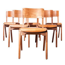 1950s Stacking Dining Chairs By Esa James Leonard Lamstak Set Of Twenty Four In 2020 Stacking Dining Chair Dining Chairs Vintage Dining Chairs