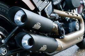 Harley Davidson Fat Bob Exhaust Dr Jekill Mr Hyde Electronically Adjustable Exhaust For Motorcycles Best Sound Street Legal