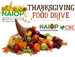10+ restaurants serving thanksgiving dinner in north county san diego (guide). Thanksgiving Food Drive Naiop San Diego